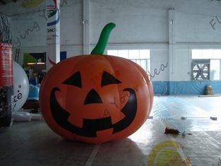 Inflatable Vegetable Shaped Balloons , Air Tight 2.5m Inflatable Pumpkin