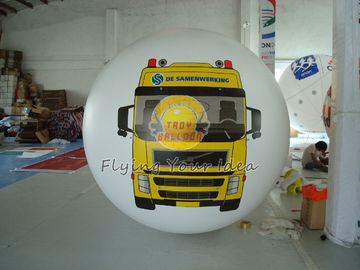 Parti için dijital baskı ile 5 * 2.2m Şişme Büyük Reklam Basılı Helyum Balon